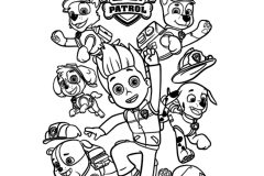 Desenhos de PAW Patrol para colorir