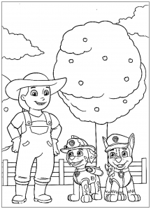 PAW Patrol: com o agricultor