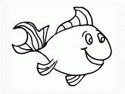 Desenhos de Peixes para colorir