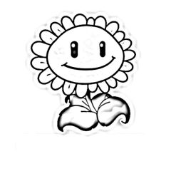 Páginas de Plantas versus zumbis para colorir e imprimir para crianças