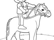 Páginas de PlayMobils para colorir e imprimir para crianças