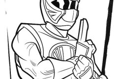 Desenhos de Power Rangers para colorir