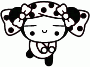 Desenhos de Pucca para colorir