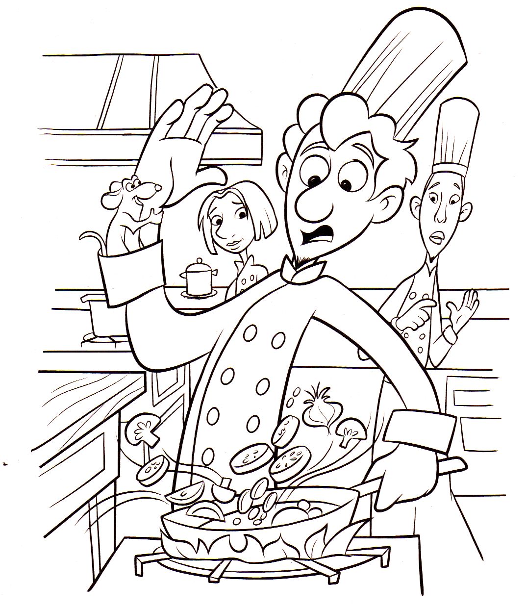 Linguini e cozinha são duas coisas! Pelo menos antes da chegada de Rémy Linguini e cozinha são duas coisas! Pelo menos antes da chegada de Rémy