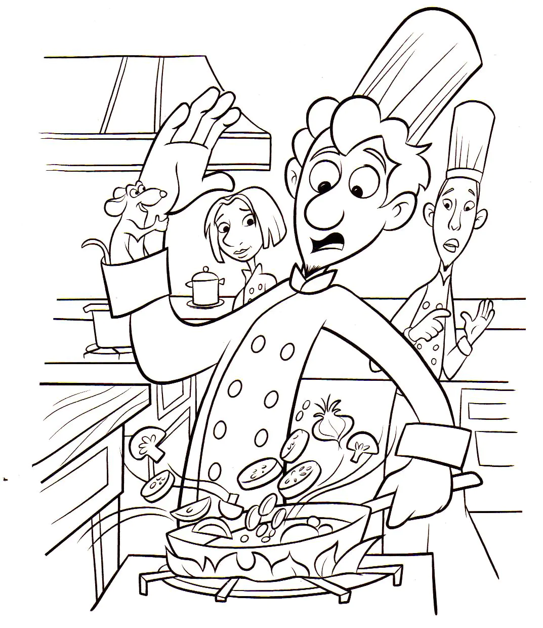 Desenho Ratatui (Ratatatouille) gratuito para descarregar e colorir (Ratatui (Ratatouille))