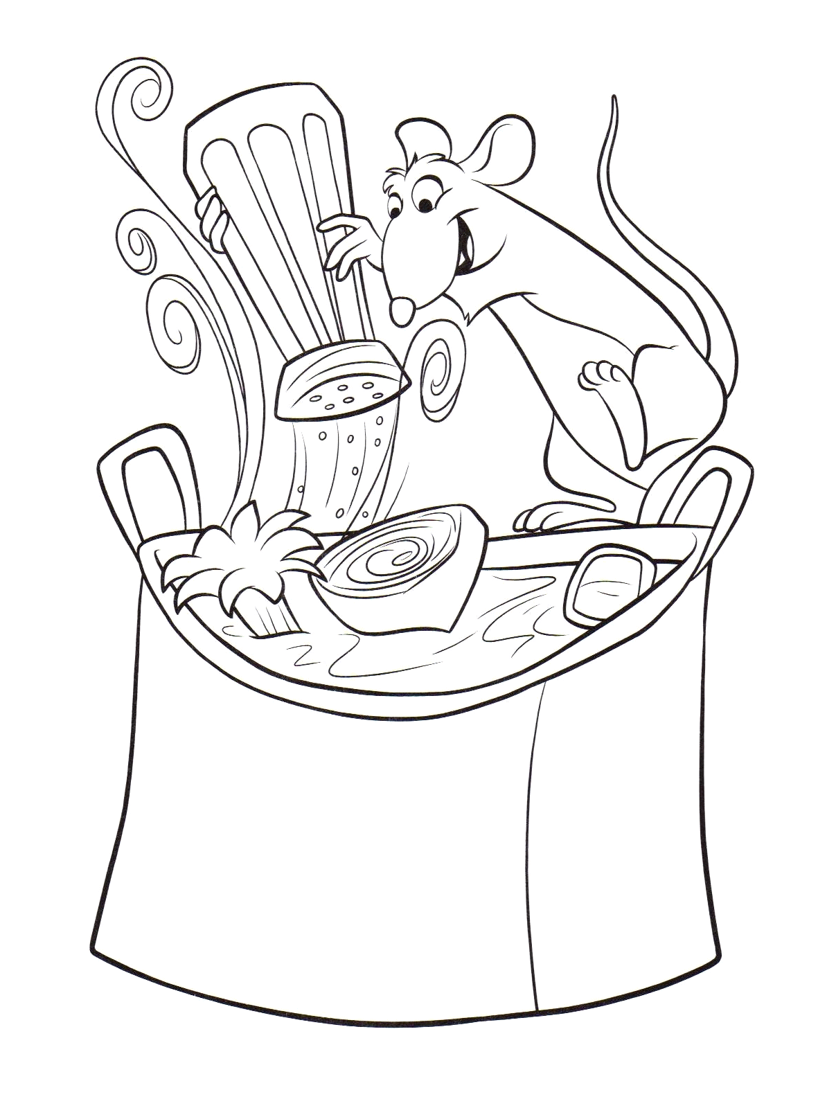 Imagem da Rato para descarregar e colorir Imagem da Rato para descarregar e colorir