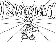 Desenhos de Rayman para colorir