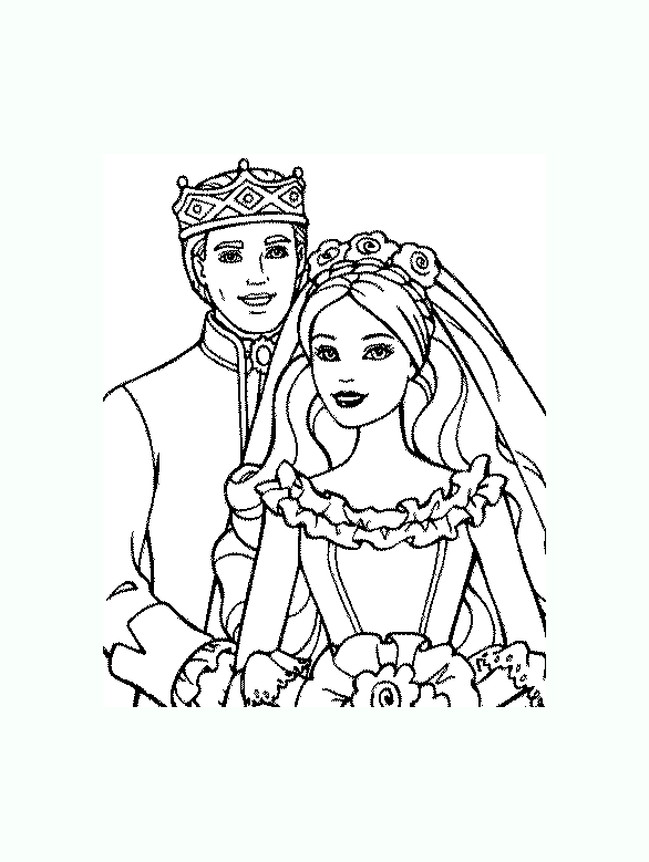 Barbie e Ken vestidos de Reis e rainhas, com coroas impressionantes