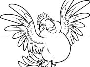 Páginas de Rio 2 para colorir e imprimir para crianças