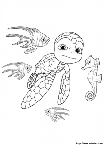 As Aventuras de Sammy : Desenhos para colorir Samy para crianças