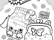 Desenhos de Shopkins para colorir