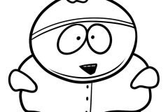 Desenhos de South Park para colorir