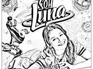 Desenhos de Soy Luna para colorir