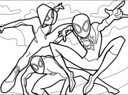 Desenhos de Spider-Man : Através do Aranha-Verso para colorir