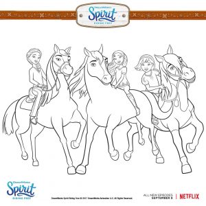 Página de Spirit para colorir e imprimir para crianças : Colorir pelo espírito