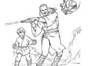 Páginas de Star Wars para colorir e imprimir para crianças