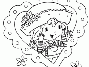 Páginas de Moranguinho para colorir e imprimir para crianças