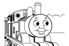 Desenhos de Thomas e seus amigos para colorir