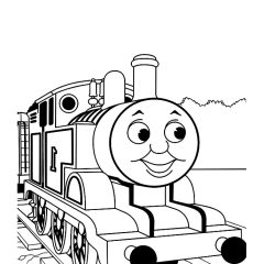 Páginas de Thomas e seus amigos para colorir e imprimir para crianças