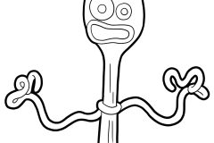 Páginas de Toy Story 4 para colorir e imprimir para crianças