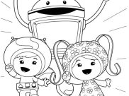 Páginas de Umizoomi para colorir e imprimir para crianças