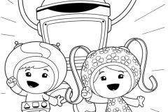 Desenhos de Umizoomi para colorir