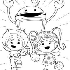 Páginas de Umizoomi para colorir e imprimir para crianças