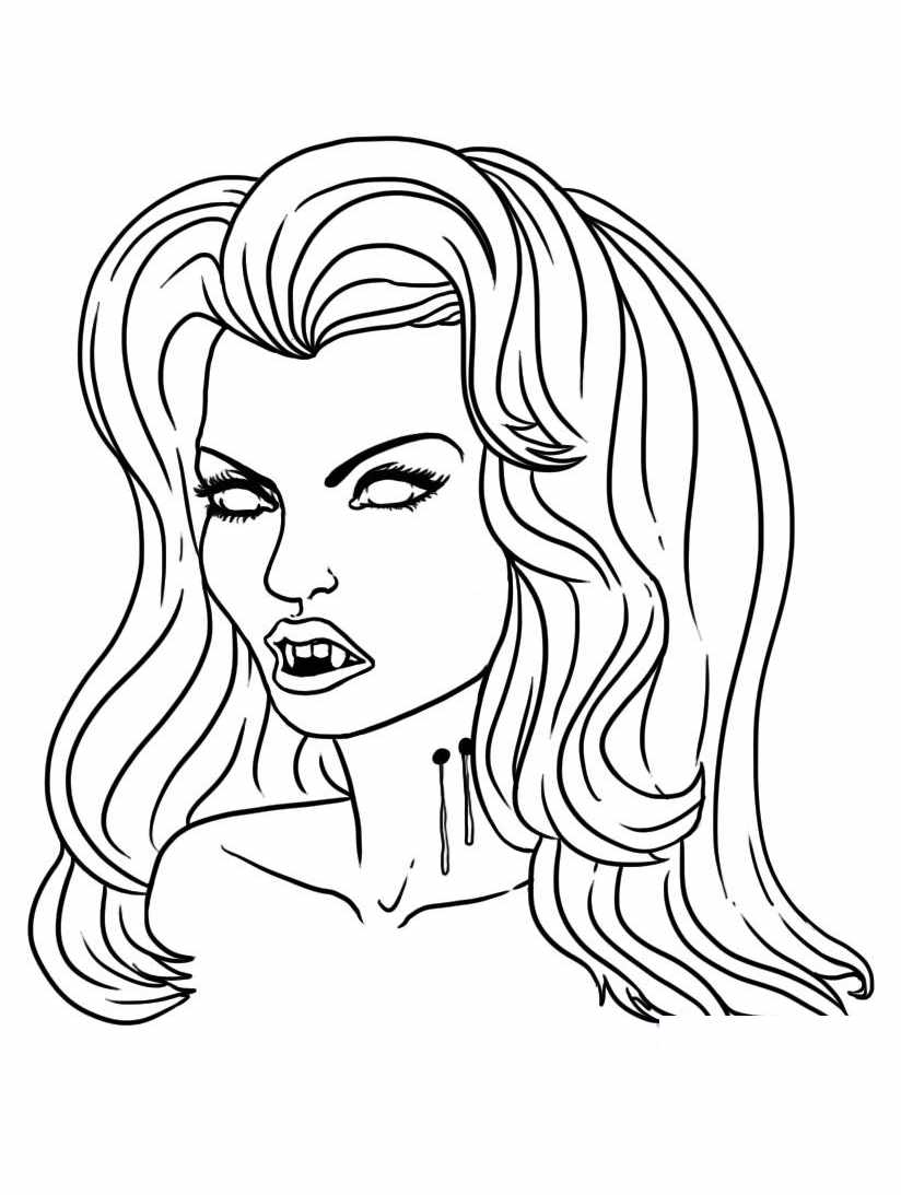 Desenho Vampiro Livro para colorir Bolota, Vampiro, ângulo, texto,  triângulo png