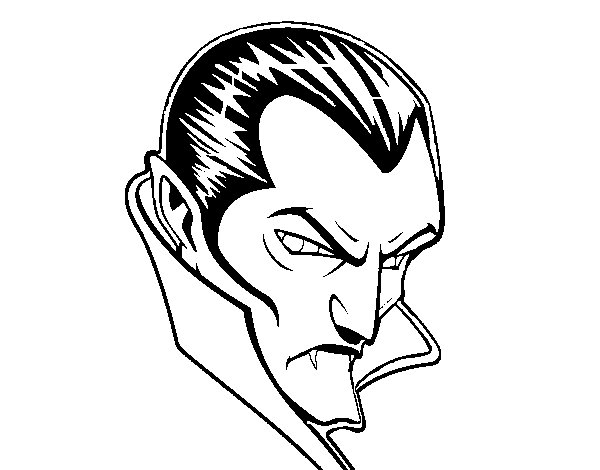 Desenho de Vampiro para colorir  Desenhos para colorir e imprimir