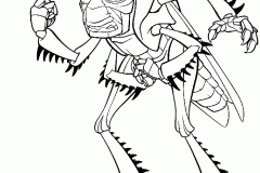 Páginas de Vida de inseto para colorir e imprimir para crianças