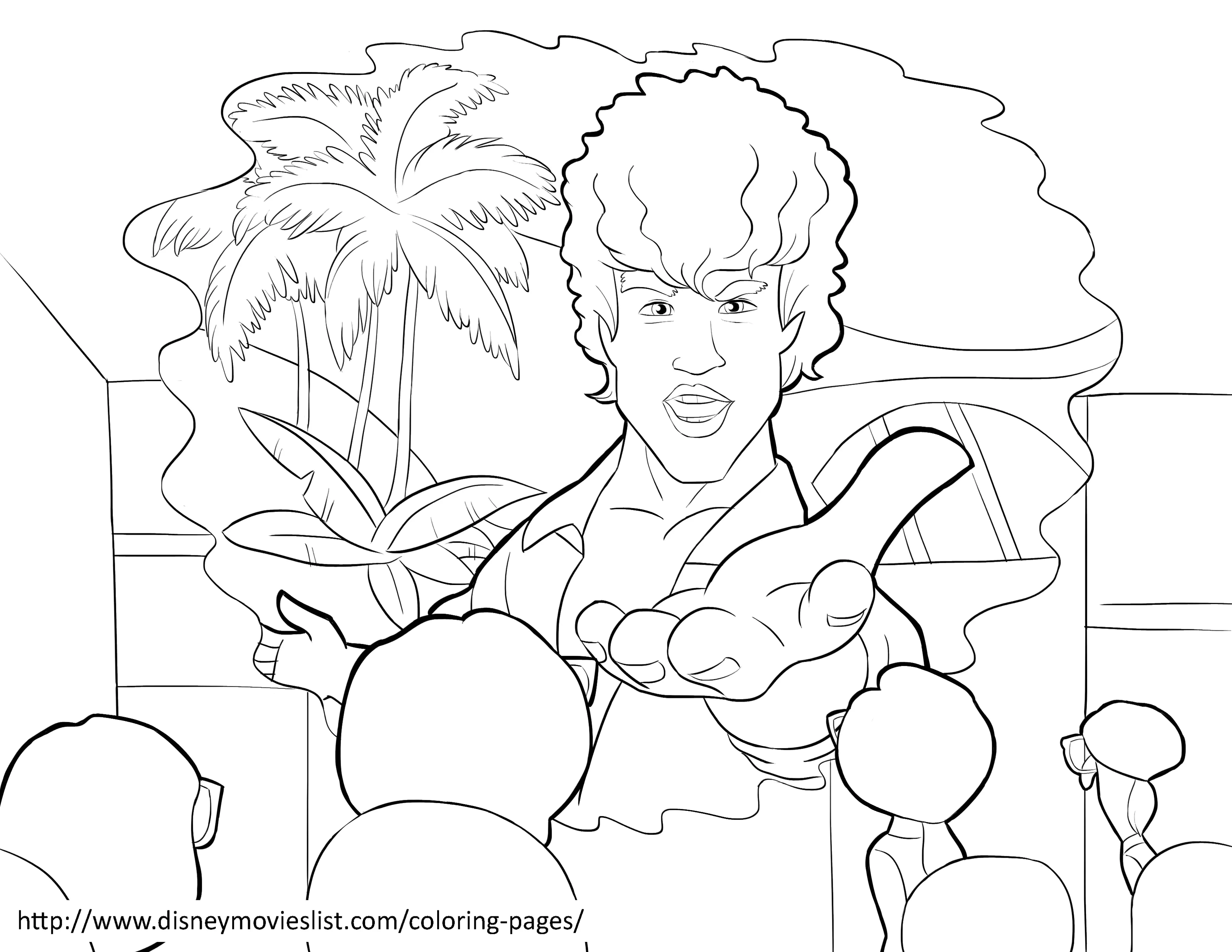 Vice-versa: brasileiro (Página de Divertida Mente para colorir e imprimir para crianças)