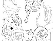 Páginas de Wild Kratts para colorir e imprimir para crianças
