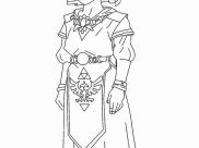 Desenhos de Zelda para colorir