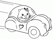 Páginas de Zhu Zhu Pets para colorir e imprimir para crianças