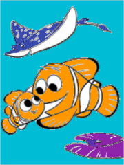 Nemo e o seu pai Marin をぬった 匿名 さんの作品