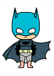 Creation by Anonymous from Batman desenhado ao estilo Kawaii