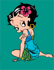 匿名 根据《Betty Boop páginas para colorir para crianças》创作