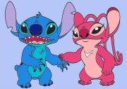 Creation by Anonymous from Angel e Stitch: duas das criaturas do Dr. Jumba Jookiba