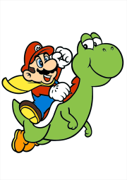 Werk von Anonym nach Mario no seu amigo dinossauro Yoshi