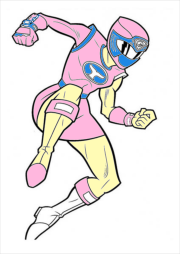 Werk von Anonym nach Power Rangers imagem para imprimir e colorir