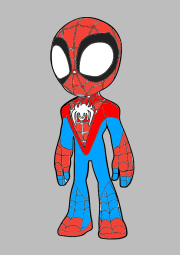 Creation by Anonymous from Página para colorir simples do Aranha