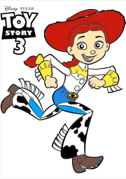 匿名 根据《Toy story 3: Jessie a correr》创作