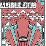 Ausmalbilder Art deco