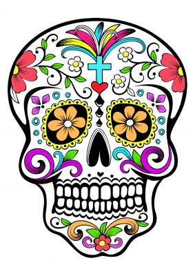 El Dia De Los Muertos 36672 El Dia De Los Muertos Malbuch Fur Erwachsene