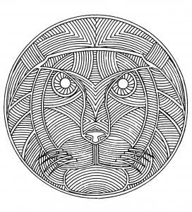 afrika-76229 (Ausmalbild)
