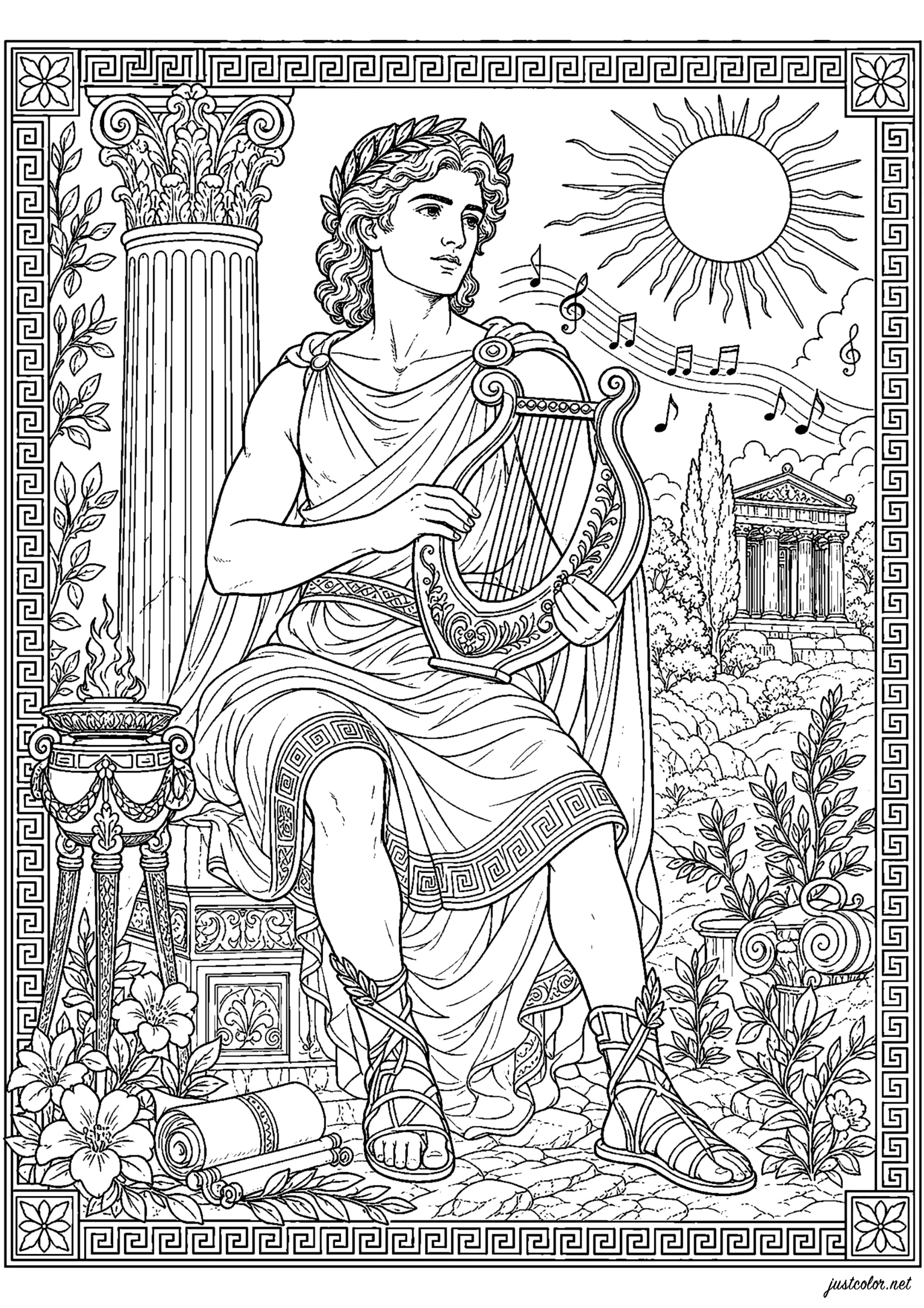 Altes-griechenland-80201 (Ausmalbild von Altes Griechenland zum Ausdrucken und Ausmalen für Erwachsene)