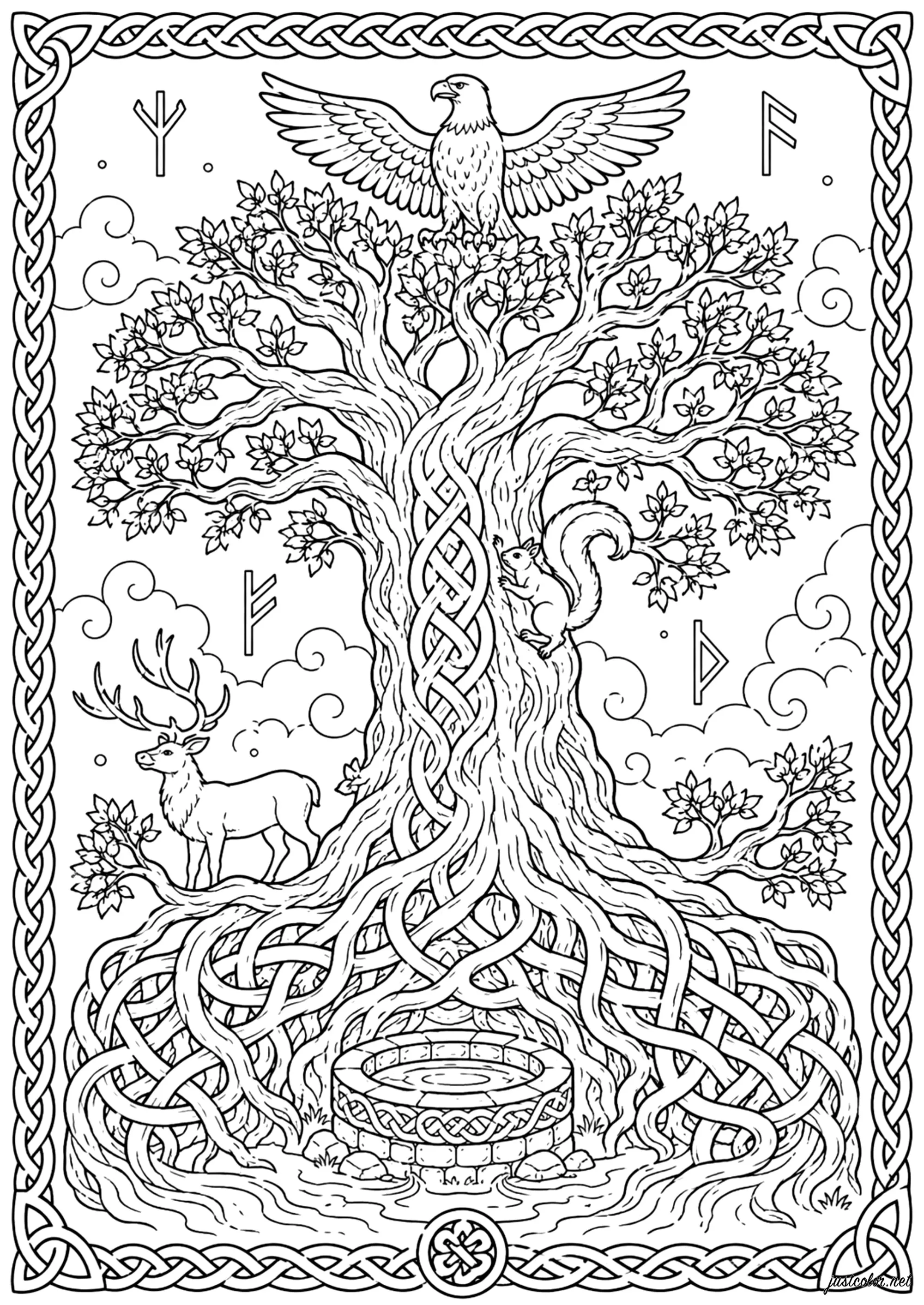 Tiere-14787 (Ausmalbild zum Ausdrucken und Ausmalen für Erwachsene)