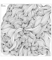 Tangle Lines (Ausmalbild von Cathy M)