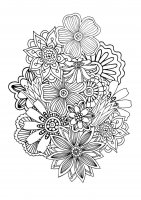 Malbuch Fur Erwachsene | JustColor : Anti-stress / Zen - 94 (Ausmalbild)