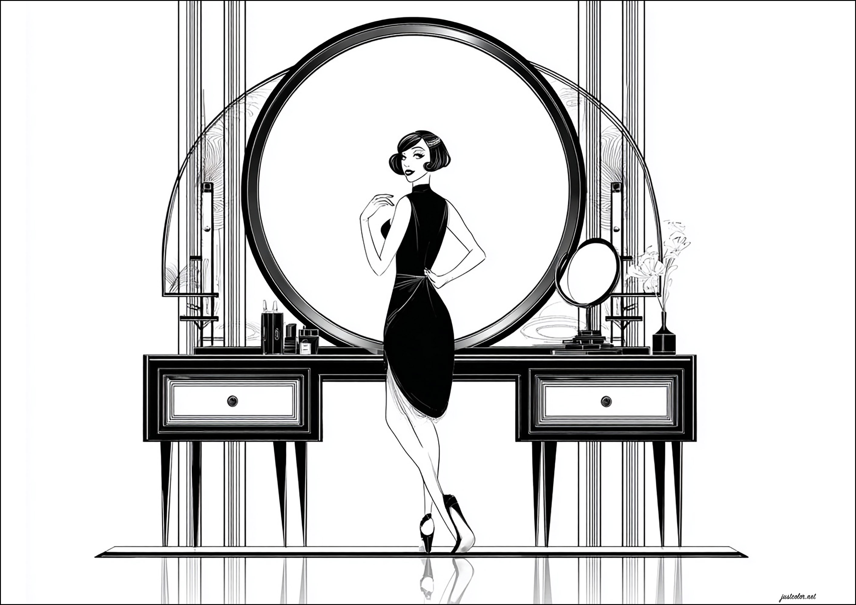 Art-deco-39036 (Ausmalbild von Art deco zum Ausdrucken und Ausmalen für Erwachsene)